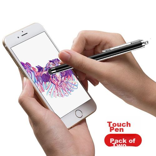 Lápiz Táctil ESCASE compatible con iPad, iPad Air 4/5 paquete de 2 negro con correa