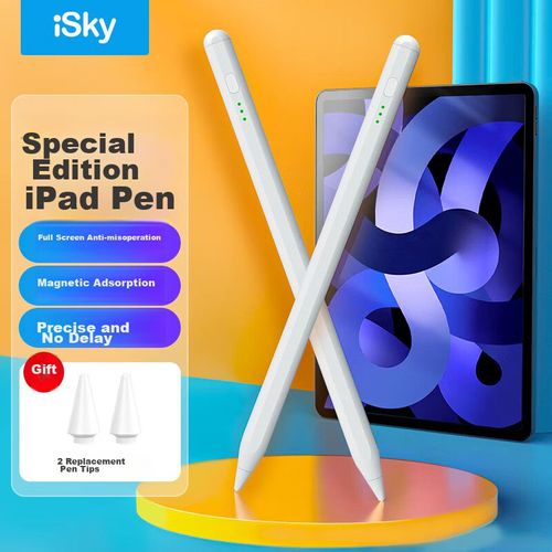 Lápiz Táctil iSky para iPad 9/10, Air 5, Pro y Mini Segunda Generación USB-C