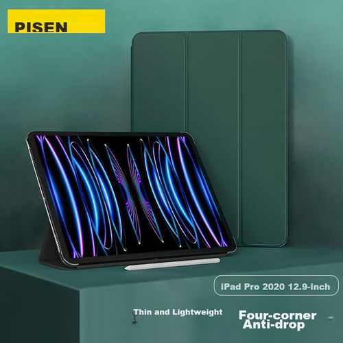 Funda Protectora Pisen para iPad Air y iPad Pro 12.9-13 pulgadas delgada y resistente a golpes