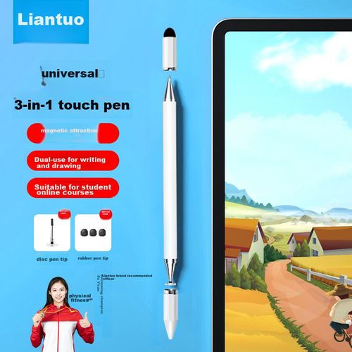 Lápiz Capacitivo LinkStone compatible con iPad/Android/Honor/Surface Blanco 15.8 cm