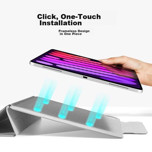 Funda Protectora para iPad Mini ESR Serie Sujeción Magnética 8.3 pulgadas Gris Plata