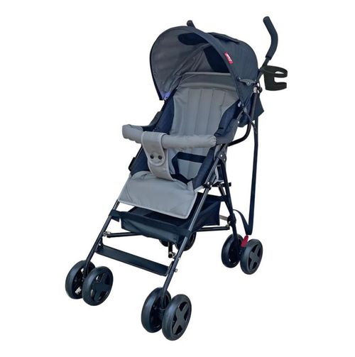 Carriola De Bastón Para Bebé D'bebé Carry Compacta Y Ligera Negro