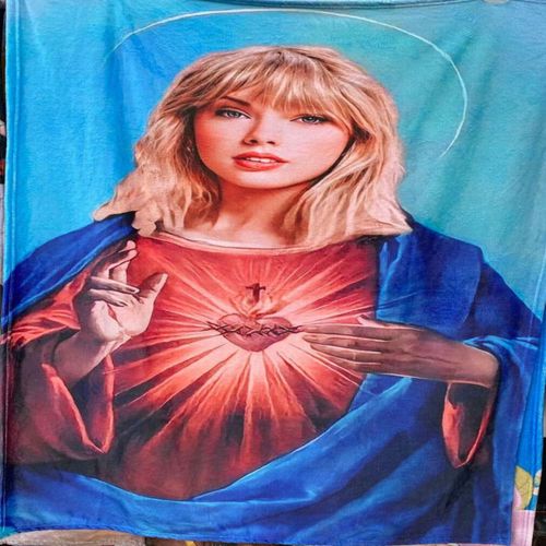 Exclusiva! Cobija Frazada Ultra Suave Taylor Swift Santa