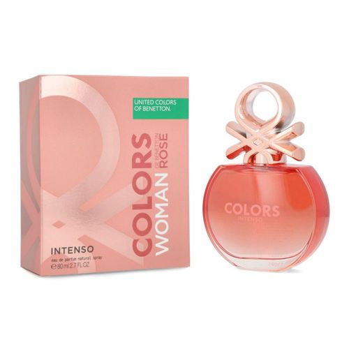 BENETTON COLORS ROSE INTENSO 80ML EDP SPRAY
