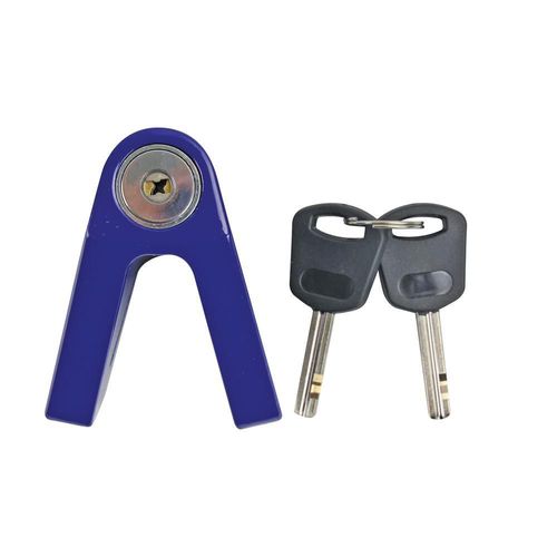 Candado anti-robo/sin sensor azul para disco freno universal