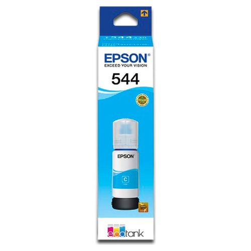 Botella de Tinta Epson, Cian 544, Modelo, T544220-AL.