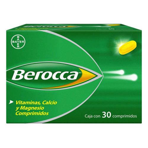 BEROCCA CON 30 COMPRIMIDOS