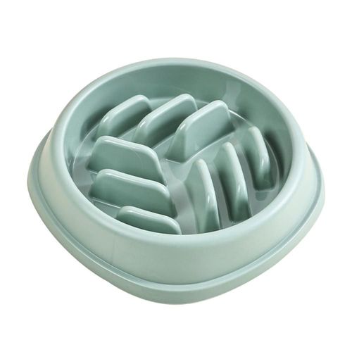 Plato de Alimentación Lenta con 4 Niveles Giratorios para Perros