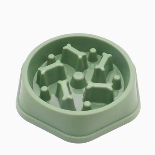 Plato de Alimentación Lenta con 4 Niveles Giratorios para Perros