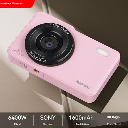 Cámara digital Newsmy N1 64MP HD 1080p pantalla 2.8"