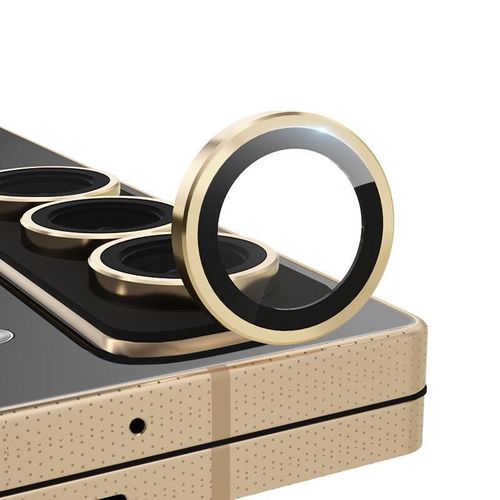 Mica Protector de Pantalla Lente de Cámara Blueo Samsung W25 Dorado