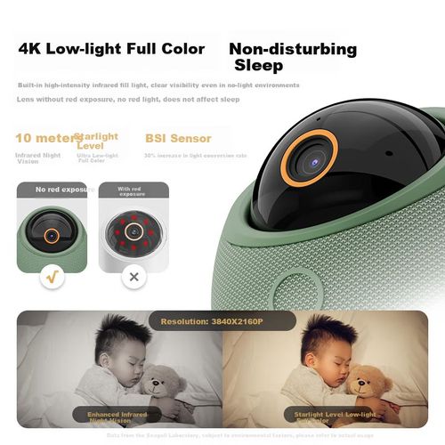 Cámara vigilancia Huawei Zhixuan Queidan Max 8MP 360° visión nocturna