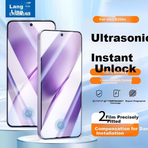 Protector de Pantalla LANGLING Vivo X200S Vidrio Templado Transparente