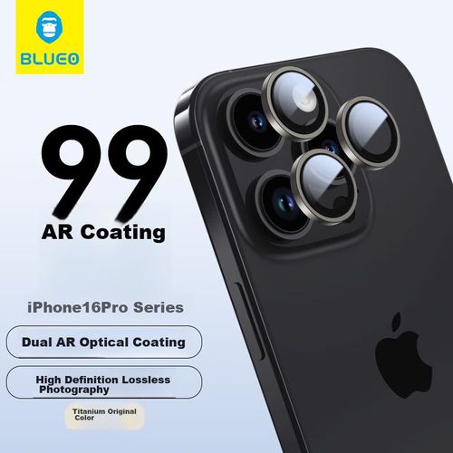 Protector para Lente BLUEO iPhone 16 Pro y 16 Pro Max Antirreflejo