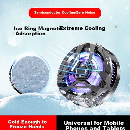 Base de Enfriamiento para celular Masentek S25 ABS Negro Estrellado