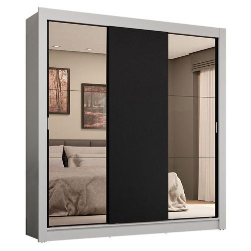 Ropero Closet Madesa Sublime 3 Puertas 2 Espejos BN 4