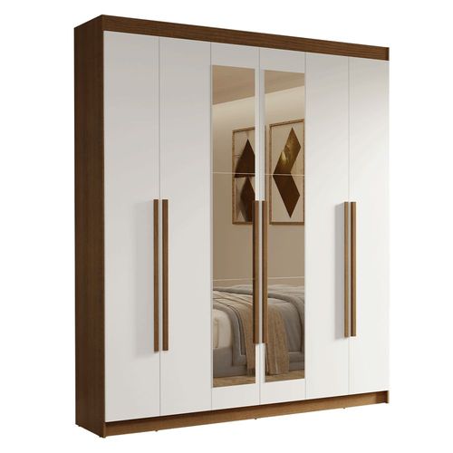 Ropero Closet Madesa Venus 6 Puertas 2 Espejos 180cm MB