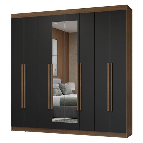 Ropero Closet Madesa Venus 8 Puertas 2 Espejos 216cm MN 03