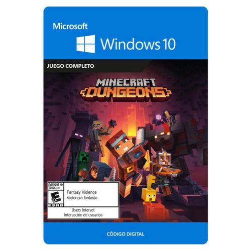 Minecraft Dungeons Windows 10
