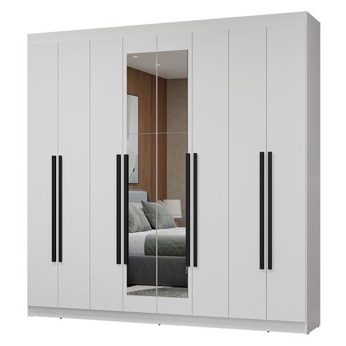 Ropero Closet Madesa Venus 8 Puertas 2 Espejos 216cm BB 07