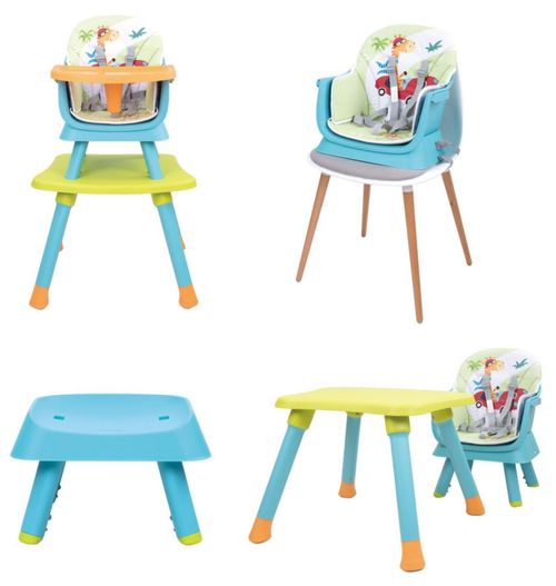 Silla Periquera D'bebé Grow With Me 4 En 1 Verde