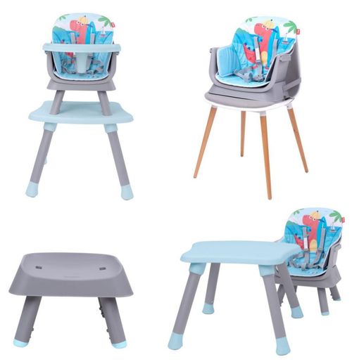 Silla Periquera D'bebé Grow With Me 4 En 1 Gris