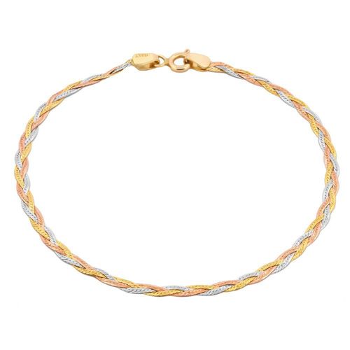 Hermoso 3 oros para dama oro sólido 10k