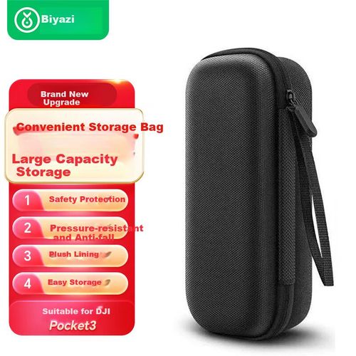 Estuche almacenamiento BIAZE compatible DJI Pocket 3 rígido resistente a golpes