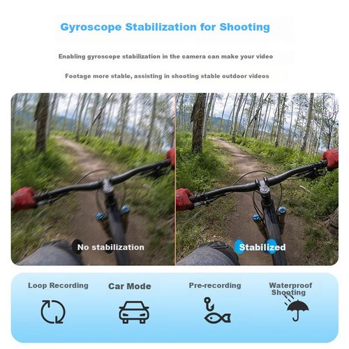 Cámara de Acción SARGO G20 4K estabilización anti-temblor WiFi