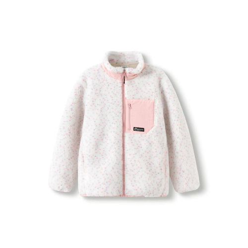 Chamarra forro polar BALABALA rosa púrpura para niños y niñas