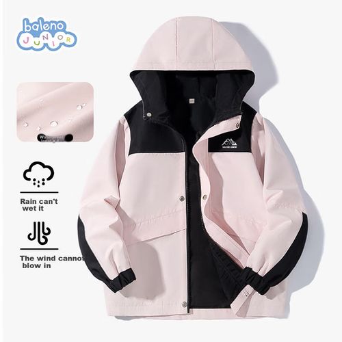 Chamarra Baleno a prueba de viento y agua con capucha para niños