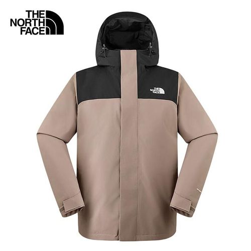 Chamarra The North Face Gris impermeable para hombre
