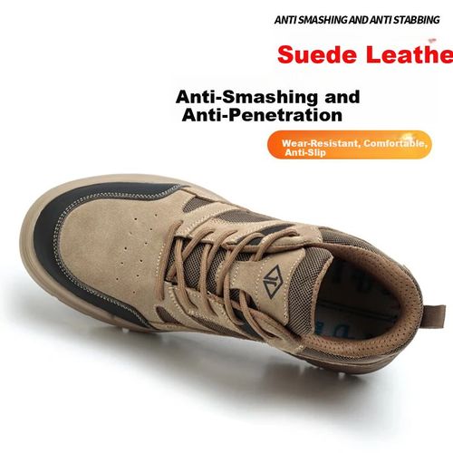 Botas de seguridad con punta de acero para hombre