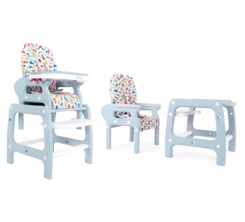 Silla Periquera D'bebé Multiconfort 2 En 1 Escritorio Azul