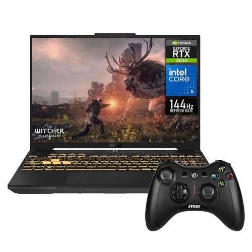 Laptop gamer asus tuf f16 rtx 3050 core 5 16gb 512gb control
