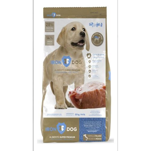 Iron dog super premium cachorro 20 kg original sellado