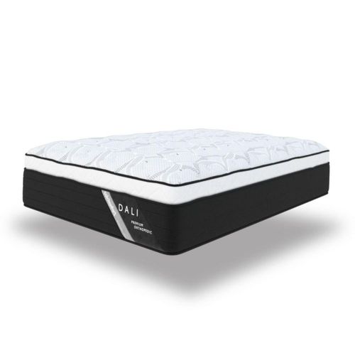 Colchón Colchonfort Dali Blanco con Negro Individual Ortopédico Semi Suave con Confort Estructural 33 cm