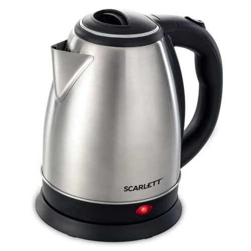 Tetera Eléctrica De Acero Inoxidable 2 Litros Genérica Color Plata