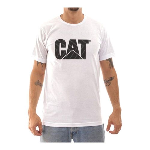 Playera CAT Hombre 2510760 BLANCO TEAM TEE