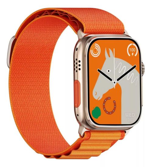 Smart Watch Reloj Inteligente W69 Mini Naranja