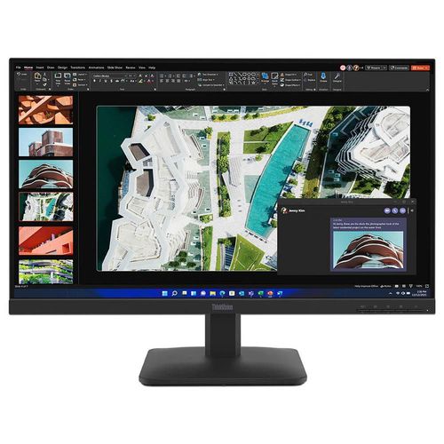 Monitor LED Lenovo ThinkVision S27-4e de 27", Resolución 1920 x 1080 (Full HD 1080p), 4ms, 100Hz, Color Negro.