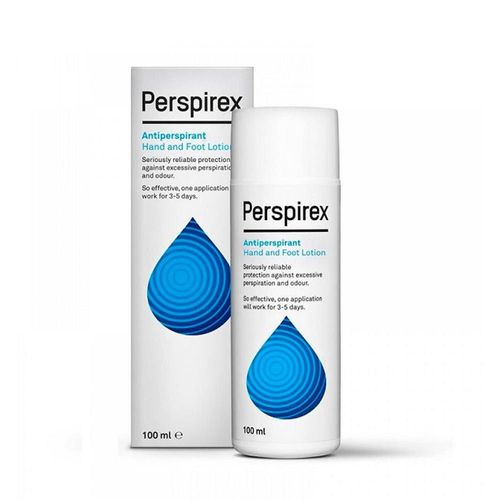 Loción antitranspirante perspirex para manos y pies 100 ml