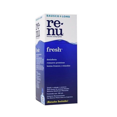 Solución oftálmica renu fresh 355 ml