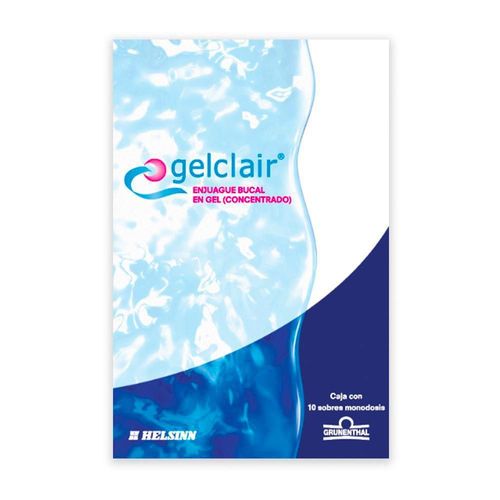Gel gelclair bucal 10 sobres