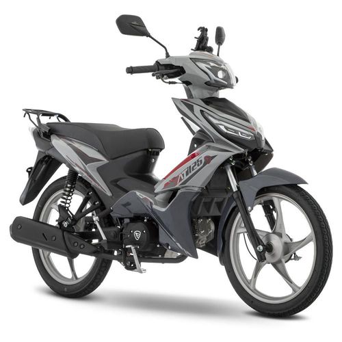 Motocicleta de Trabajo Italika AT125 Grafito