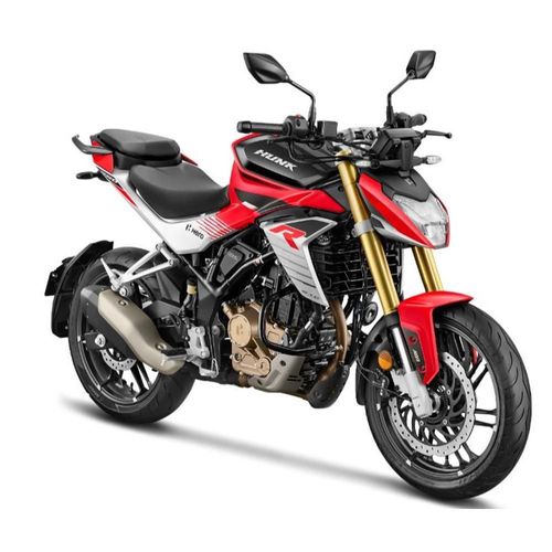 Motocicleta Urbana Hero Hunk 250R Blanco con Rojo