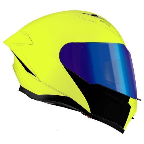 Casco Abatible Fibra Volt Amarillo Extra Grande
