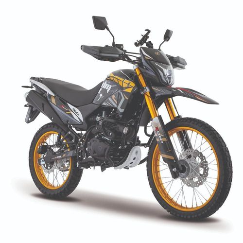 Motocicleta Doble Propósito Italika DM300 Dorado