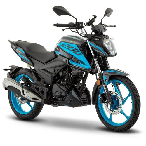 Motocicleta Italika 200Z Azul