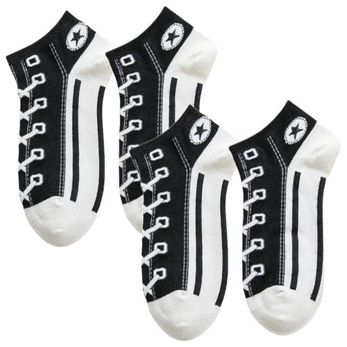 Calcetas con Estampado MXVKE-002 VersSockBlack Calcetas modernas